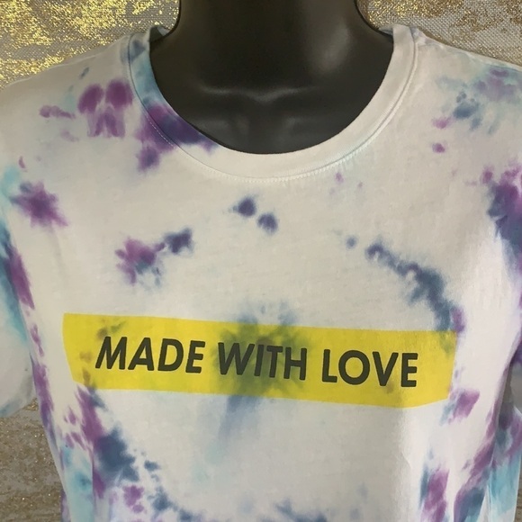 Forever 21 tie dye short sleeve cute t-shirt size M - Picture 4 of 8